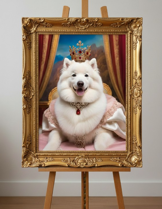 The Imperial Queen - Custom Pet Portrait