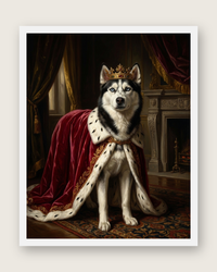 Royal Pet Portrait Painting – Renaissance Style | The Monarch