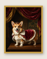 Royal Pet Portrait Painting – Renaissance Style | The Monarch