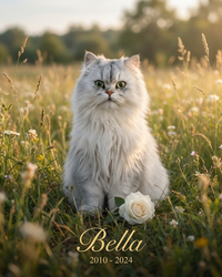 Pet Memorial Portrait – Always In My Heart Keepsake | The Companion