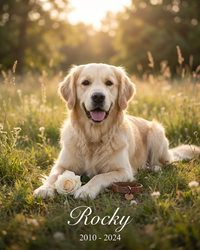 Pet Memorial Portrait – Always In My Heart Keepsake | The Companion